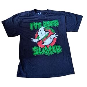 Ghostbusters “I’ve Been Slimed” Graphic Tee | Black | Size M | 2011 Columbia Pic